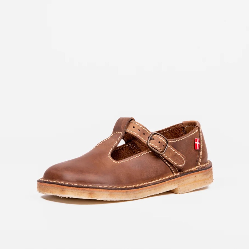 Duckfeet lolland Brown Leather Women's. Size 40